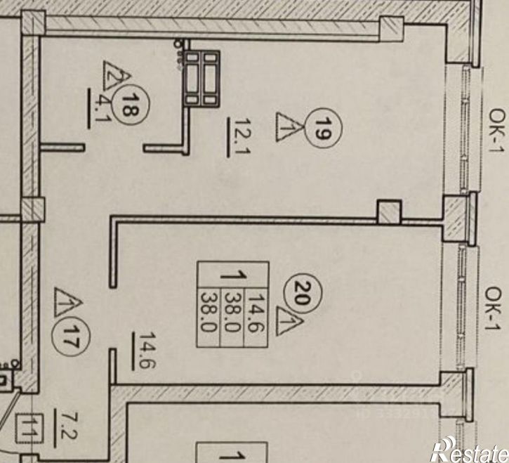 1-комн квартира улица Ставского, 28,  д. 28